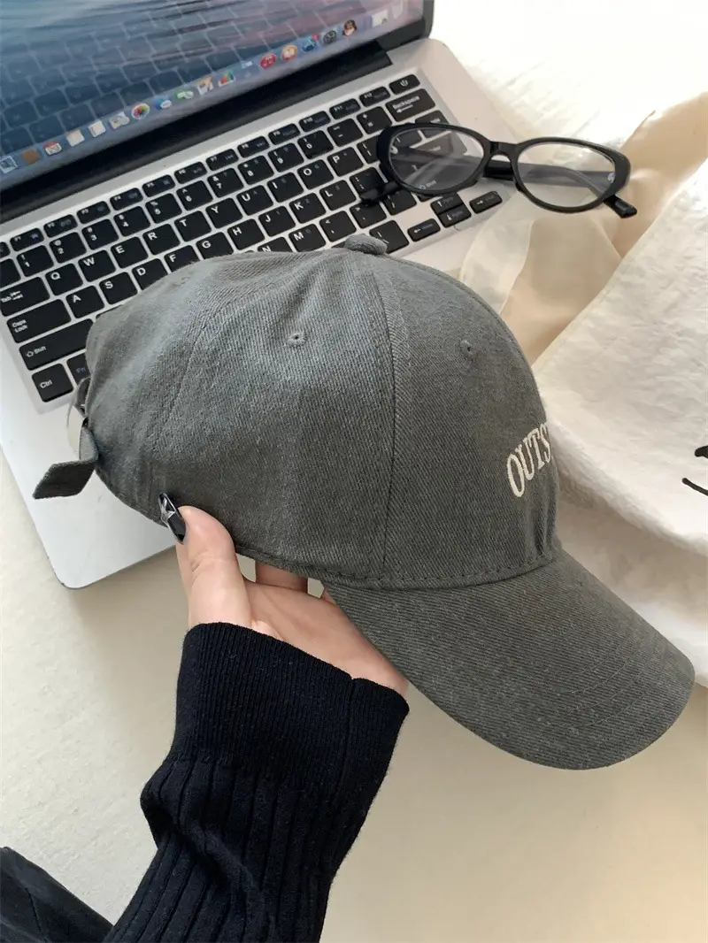 Korean New Letter Baseball Cap Women Large Deepened Wide Brim — feature 20