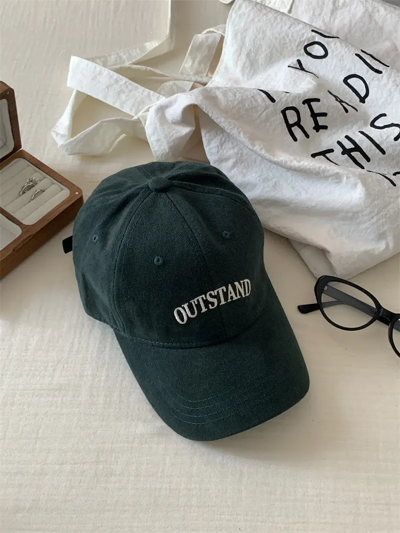 Korean New Letter Baseball Cap Women Large Deepened Wide Brim — feature 22