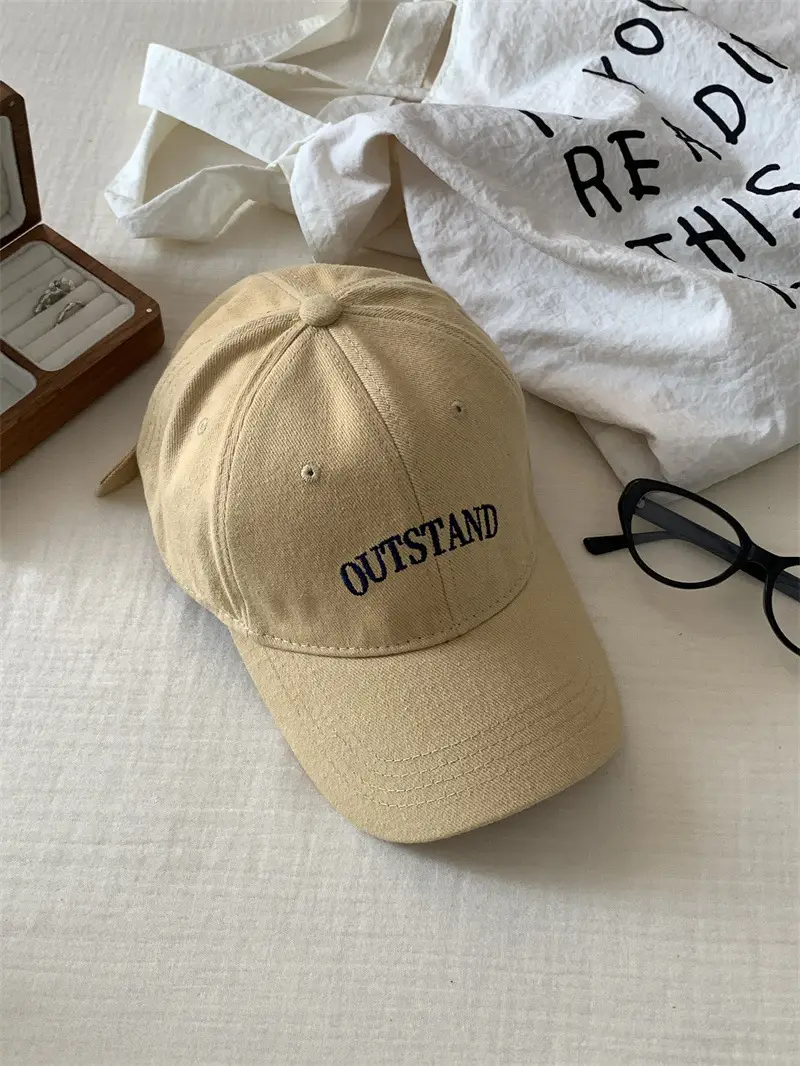 Korean New Letter Baseball Cap Women Large Deepened Wide Brim — feature 23