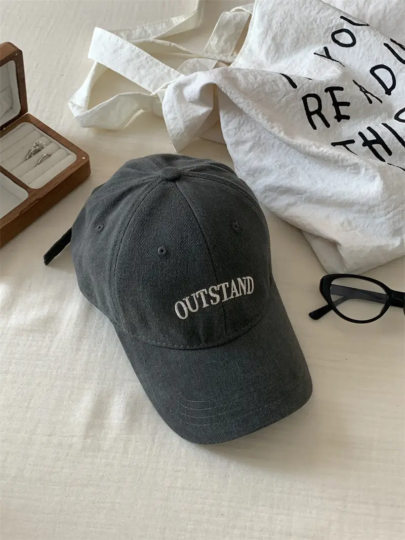 Korean New Letter Baseball Cap Women Large Deepened Wide Brim — feature 24