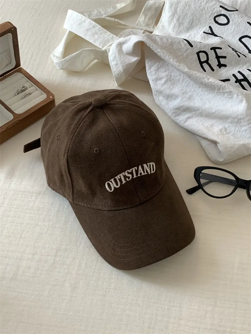 Korean New Letter Baseball Cap Women Large Deepened Wide Brim — feature 26