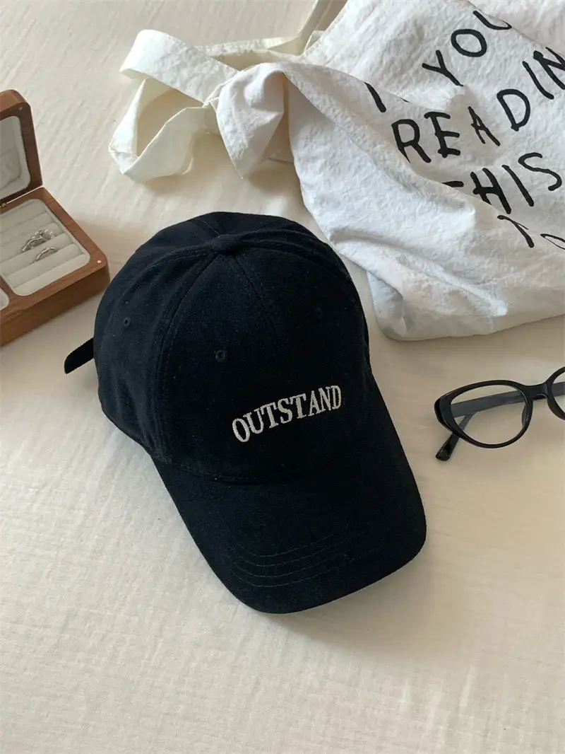 Korean New Letter Baseball Cap Women Large Deepened Wide Brim — feature 28
