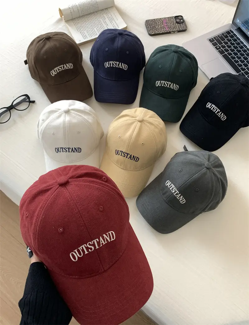 Korean New Letter Baseball Cap Women Large Deepened Wide Brim — feature 4