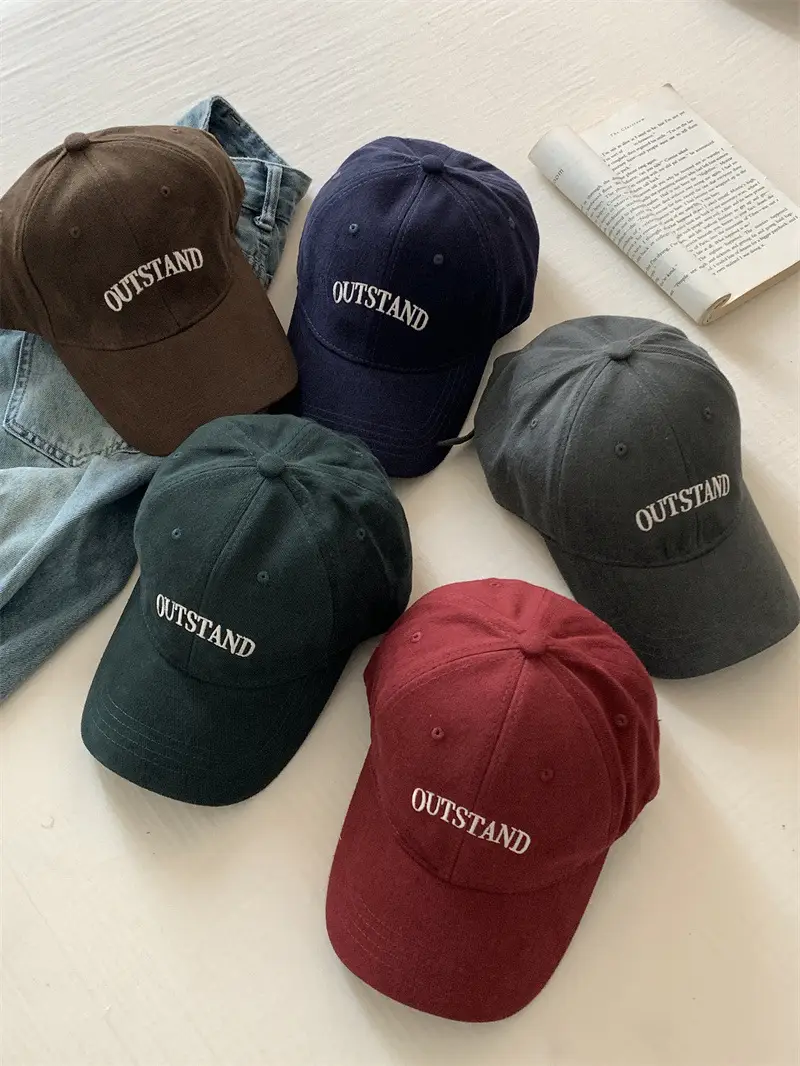 Korean New Letter Baseball Cap Women Large Deepened Wide Brim — feature 6