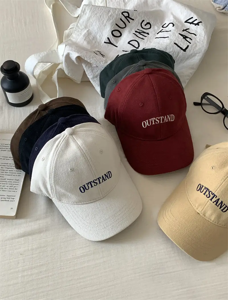 Korean New Letter Baseball Cap Women Large Deepened Wide Brim — feature 8