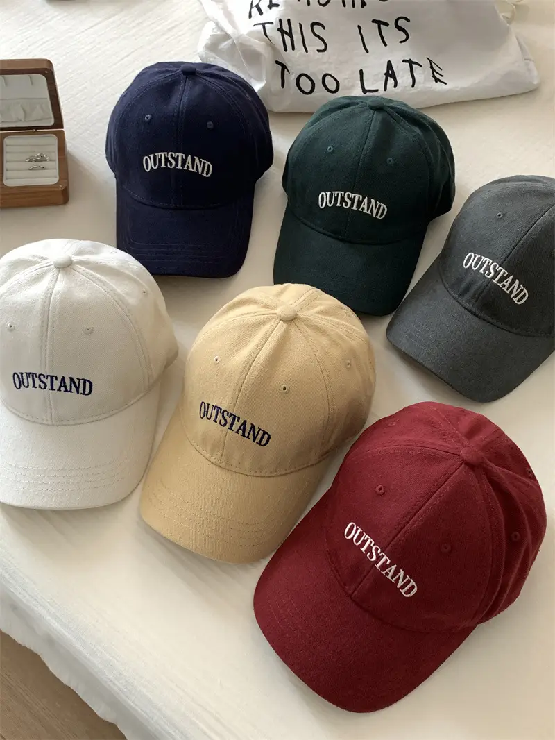 Korean New Letter Baseball Cap Women Large Deepened Wide Brim — feature 9