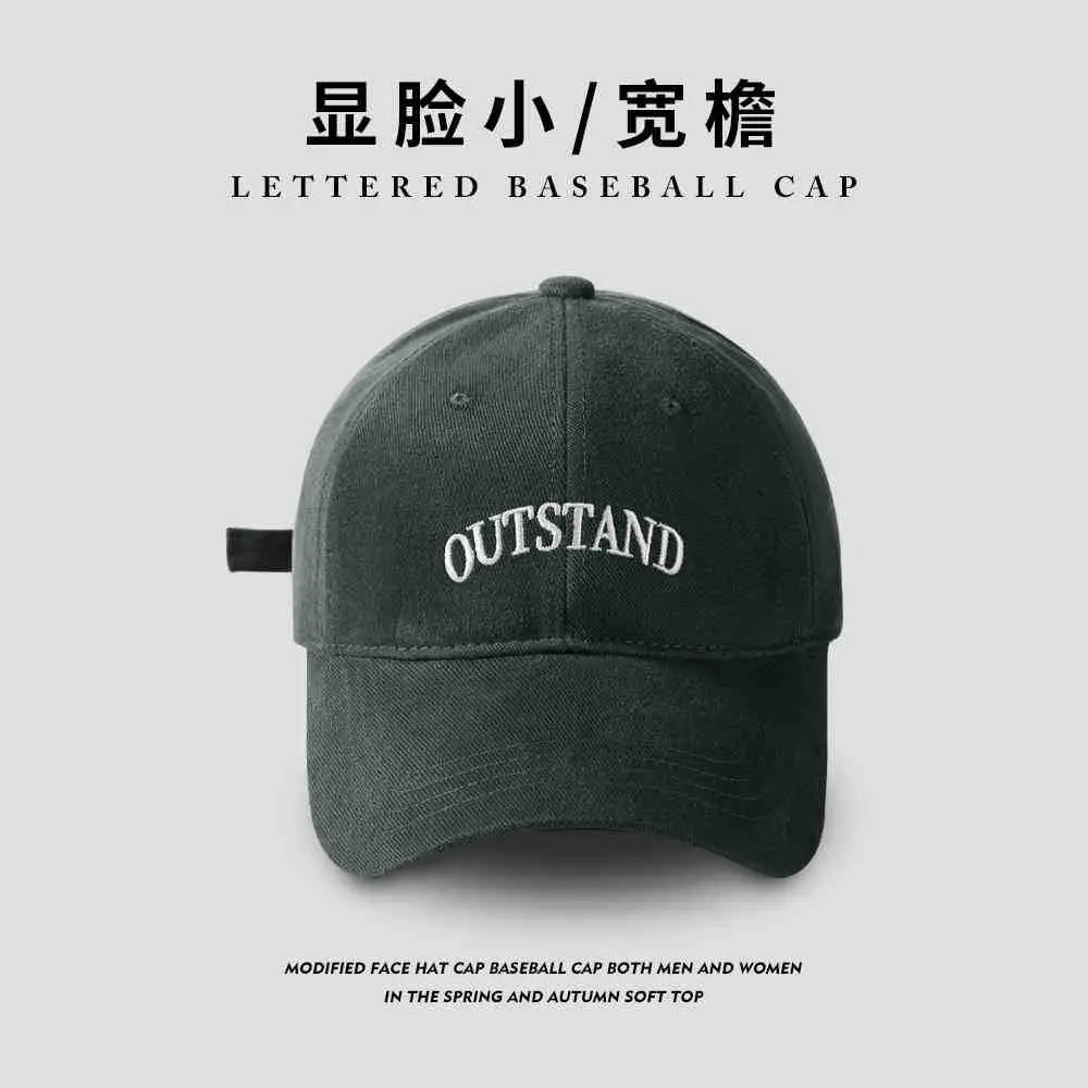Korean New Letter Baseball Cap Women Large Deepened Wide Brim - Image 6