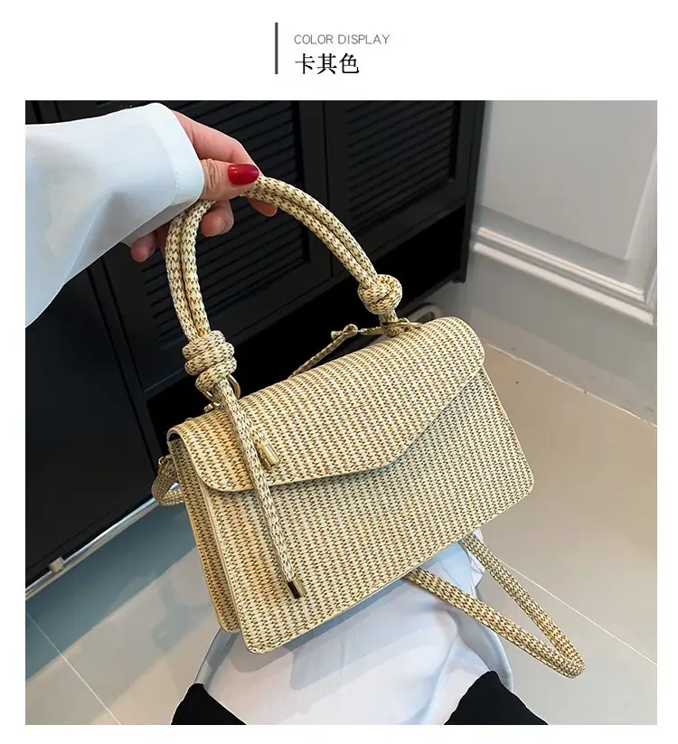 Green Knitted Shoulder Bag for Women 2023 — feature 24