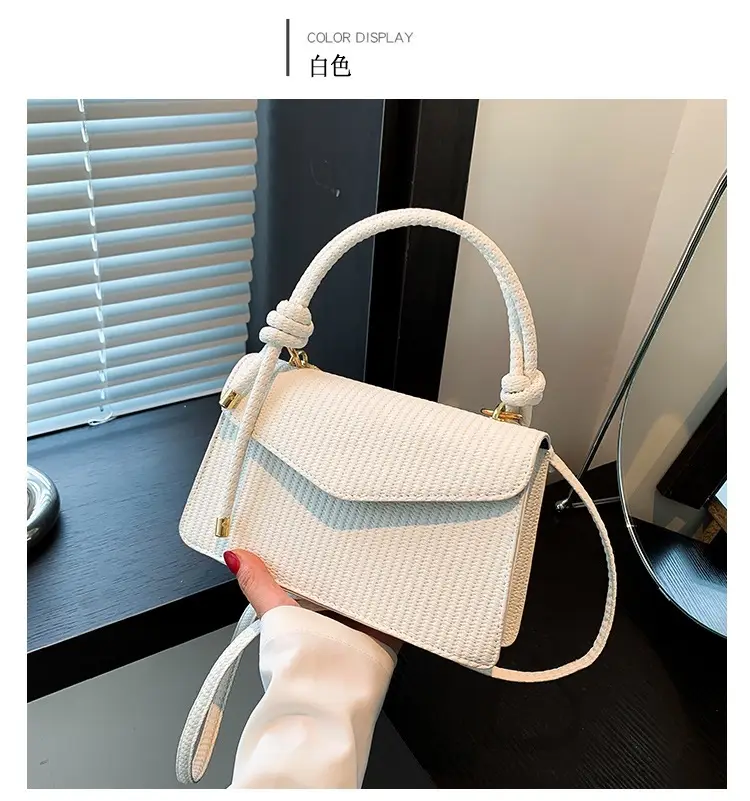 Green Knitted Shoulder Bag for Women 2023 — feature 25