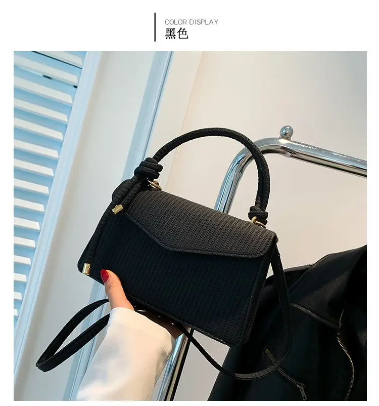 Green Knitted Shoulder Bag for Women 2023 — feature 26