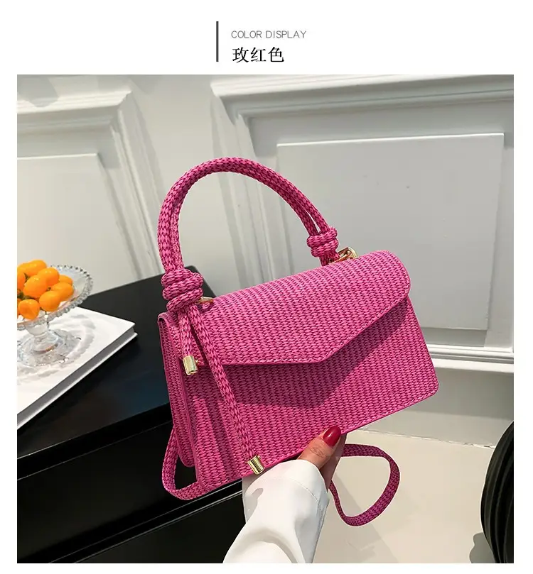 Green Knitted Shoulder Bag for Women 2023 — feature 27