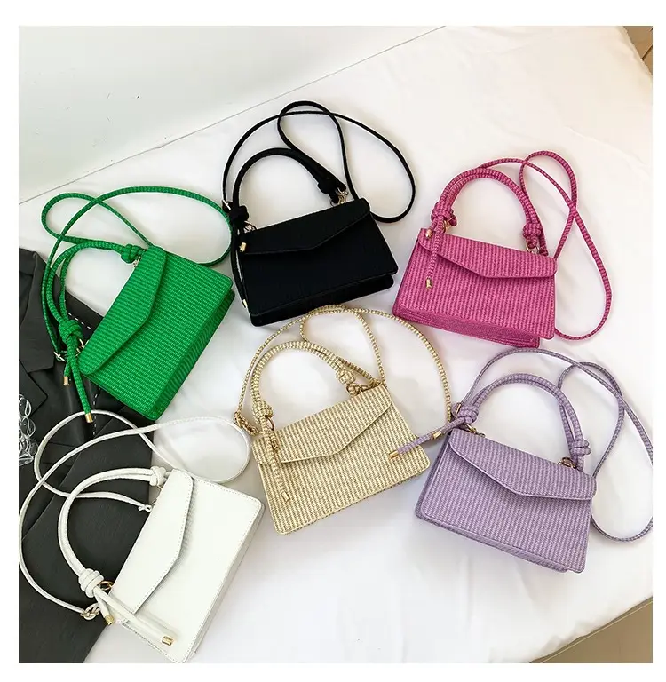 Green Knitted Shoulder Bag for Women 2023 — feature 30