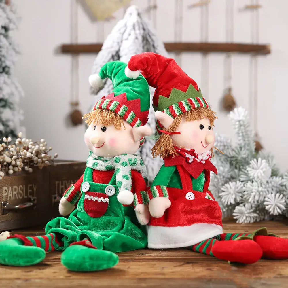 Christmas Elf Leg Hanging Dolls for Kids Gift - Image 3