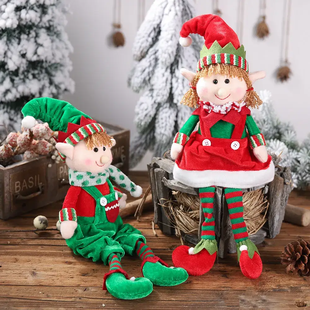 Christmas Elf Leg Hanging Dolls for Kids Gift - Image 4