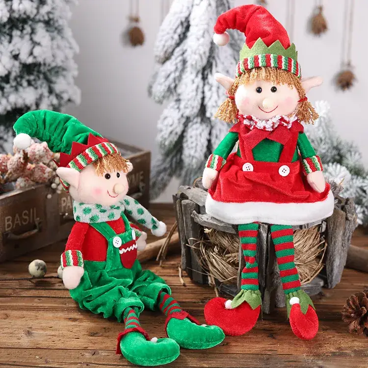 Christmas Elf Leg Hanging Dolls for Kids Gift — feature 2