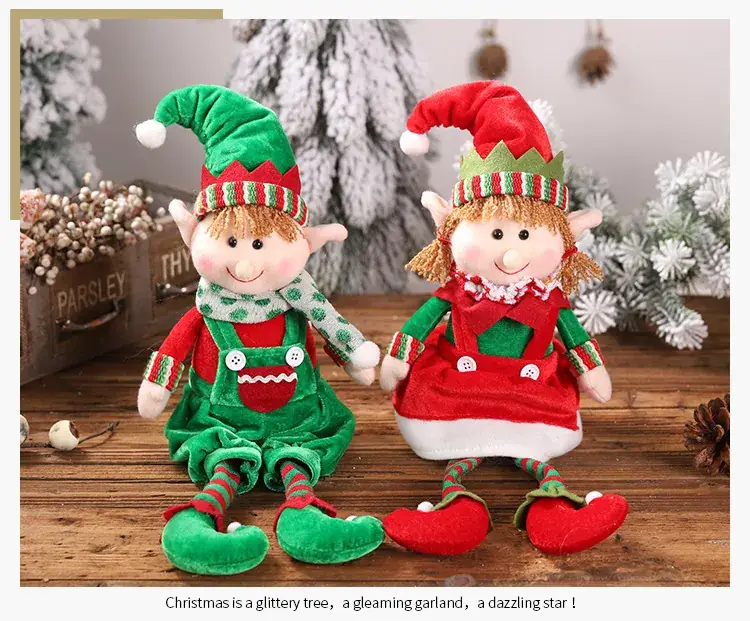Christmas Elf Leg Hanging Dolls for Kids Gift — feature 9