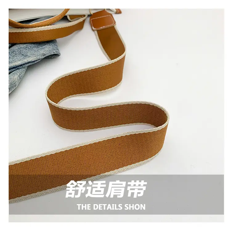 Autumn Canvas Shoulder Bag Large Capacity Korean Style — feature 5