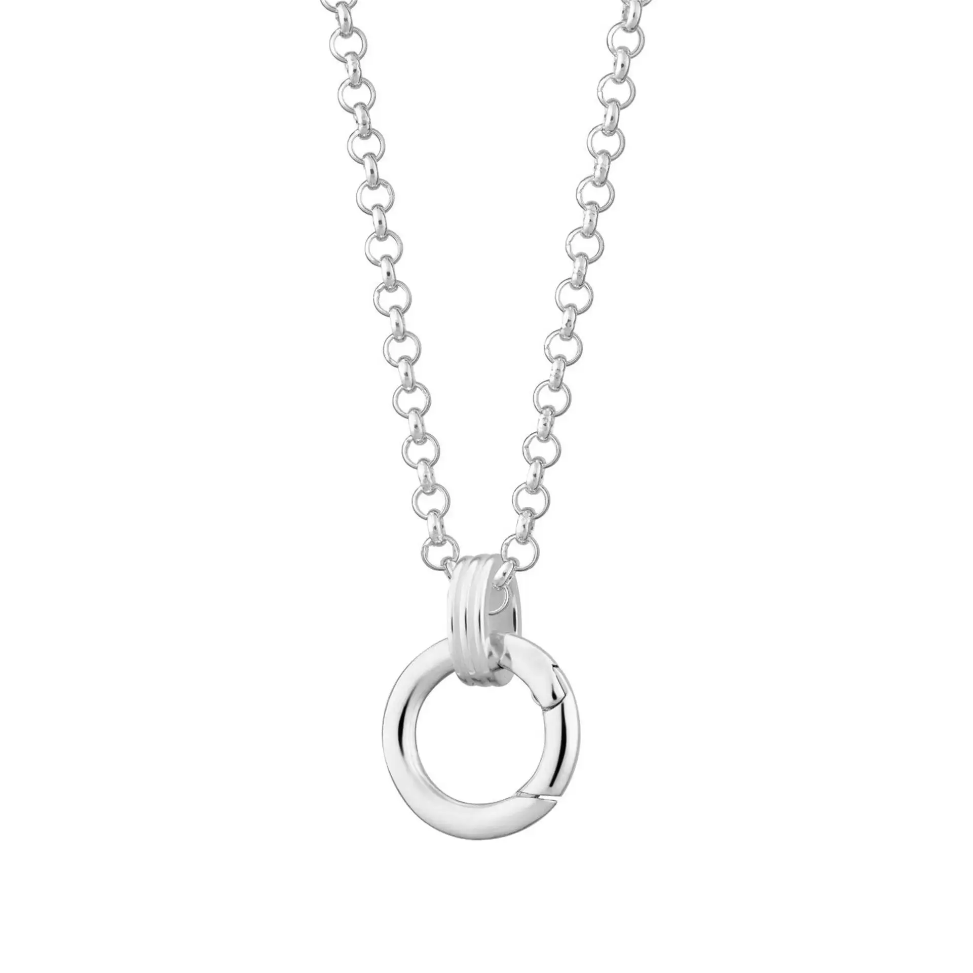 Golden Heart-shaped DIY Pendant Necklace with Geometric Design - Image 18