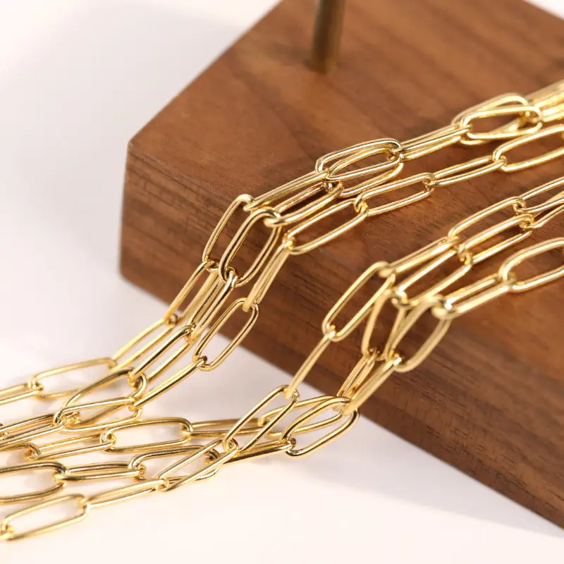 Golden Heart-shaped DIY Pendant Necklace with Geometric Design - Image 21