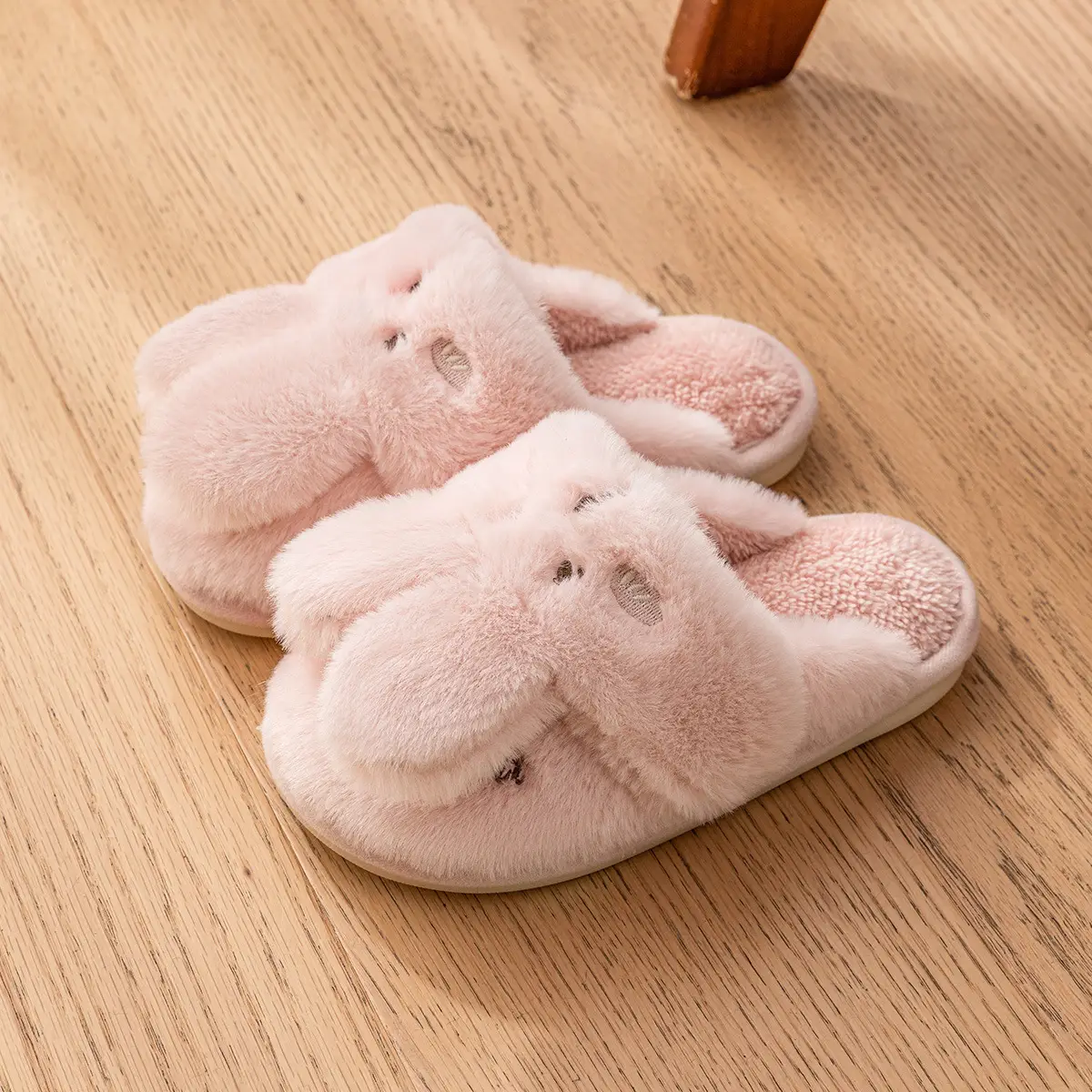 Lidani Rabbit Cotton Slippers for Girls Winter 2025