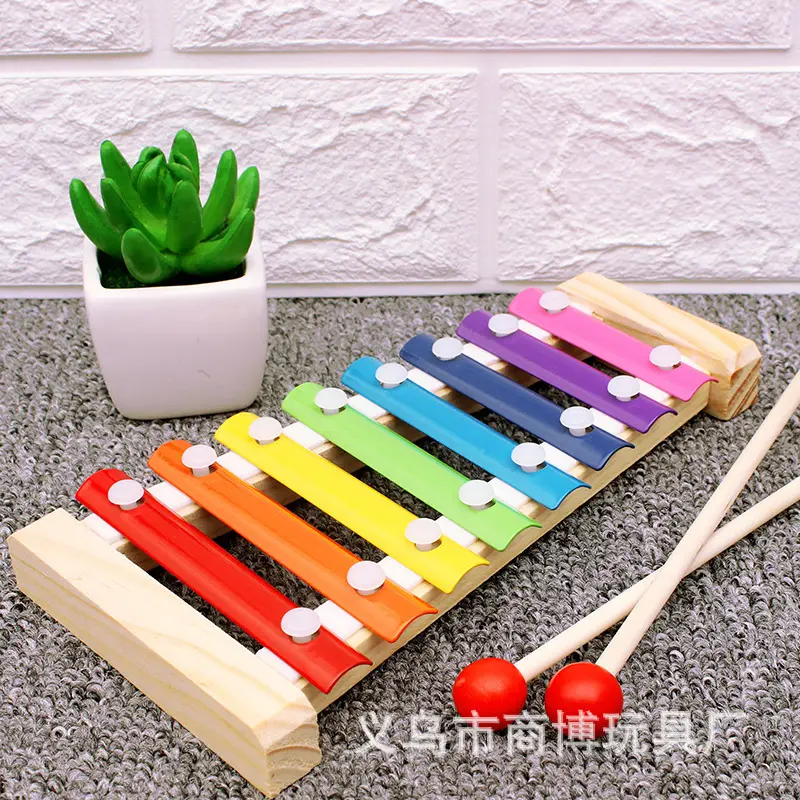 Children's Wooden 8-Tone Hand Percussion Toy - Image 5