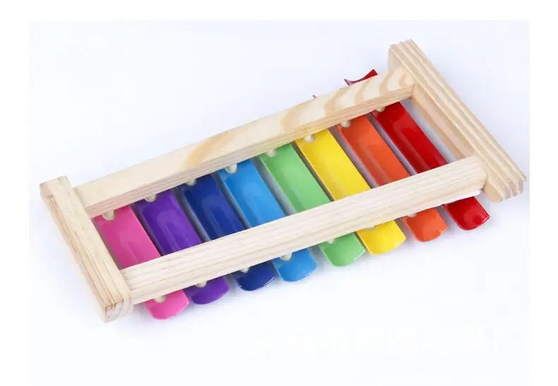 Children's Wooden 8-Tone Hand Percussion Toy — feature 9