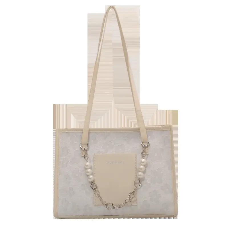 Pearl Chain Shoulder Bag Women Large Capacity New Summer - Image 9
