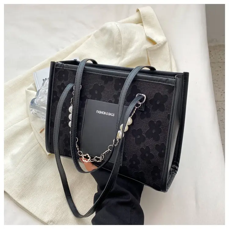 Pearl Chain Shoulder Bag Women Large Capacity New Summer — feature 34