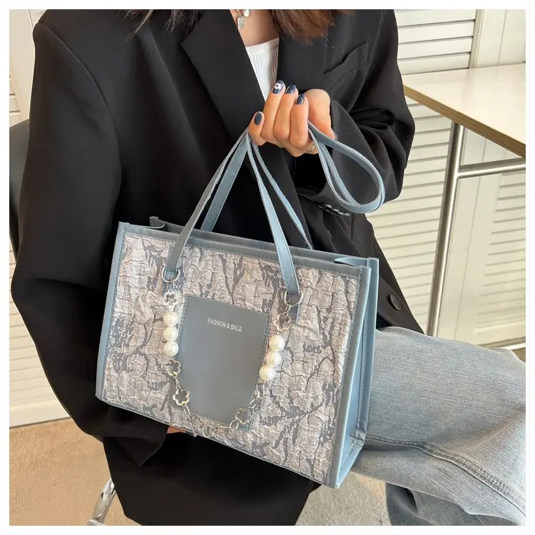 Pearl Chain Shoulder Bag Women Large Capacity New Summer — feature 6