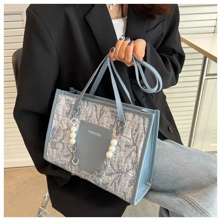 Pearl Chain Shoulder Bag Women Large Capacity New Summer — feature 7