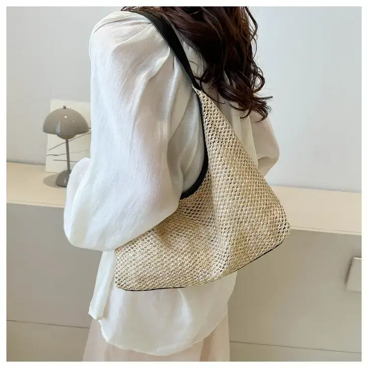 Straw Woven Shoulder Bag 2024 Summer Korean Style — feature 16