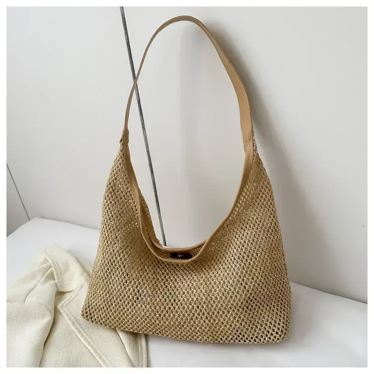 Straw Woven Shoulder Bag 2024 Summer Korean Style — feature 22