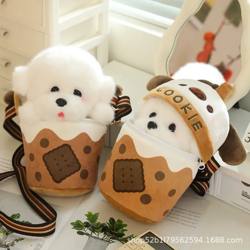 Cute Crossbody Dog Doll Toy for Girls - Image 3