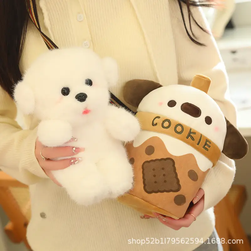 Cute Crossbody Dog Doll Toy for Girls - Image 4