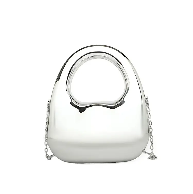 Gold Handbag with Mirror & Chain for Women — feature 24