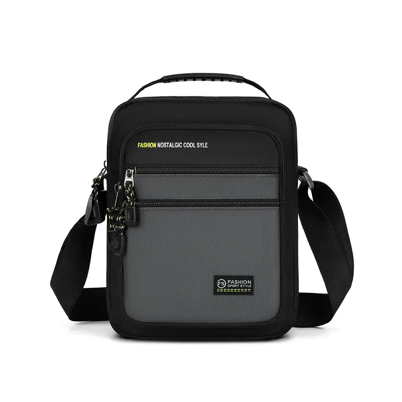 Men's Waterproof Crossbody Bag Green Black 2026 - Image 3