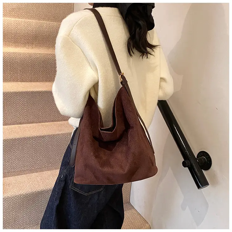 Leopard Print Shoulder Bag Brown New Fashion 2024 — feature 11