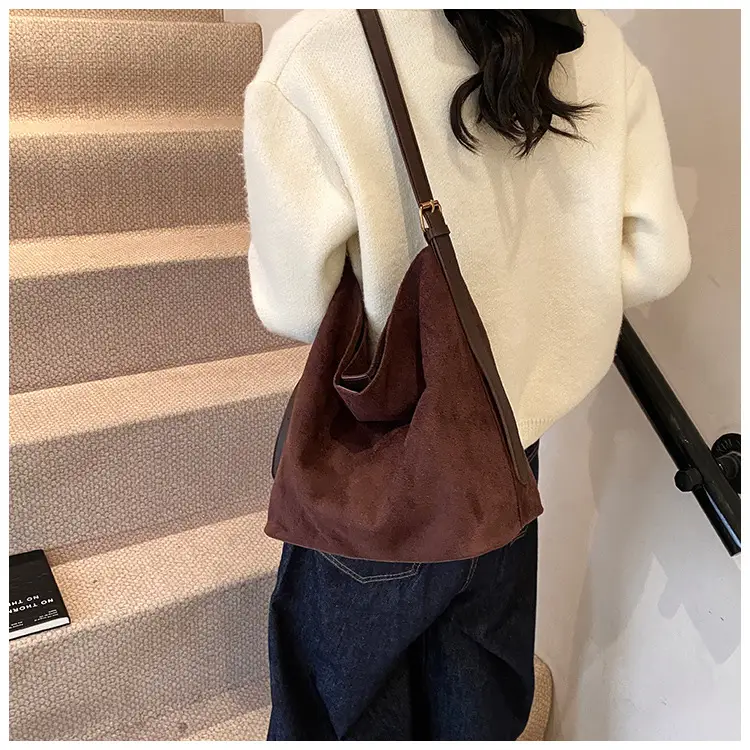 Leopard Print Shoulder Bag Brown New Fashion 2024 — feature 12