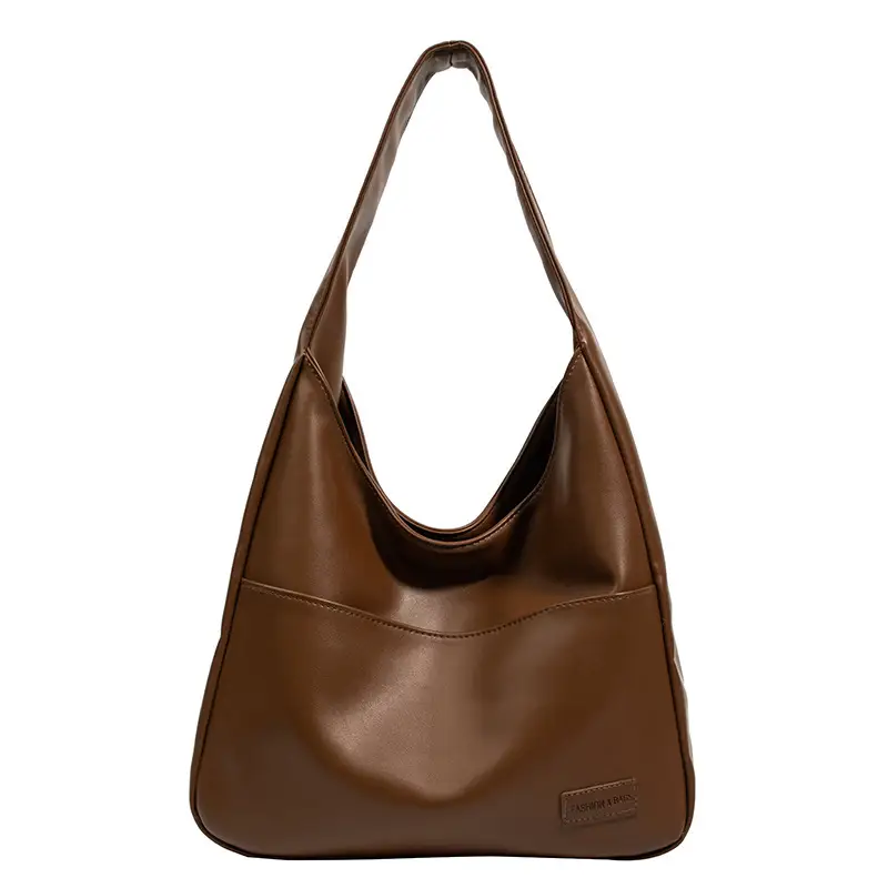 Women Brown Textured Shoulder Bag 2022 - Image 8