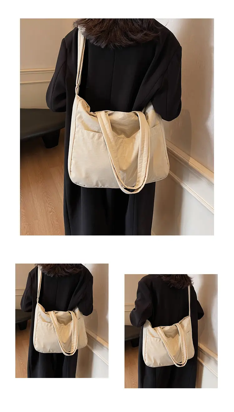 Light Pink Crossbody Tote Bag for Women Autumn Winter — feature 13