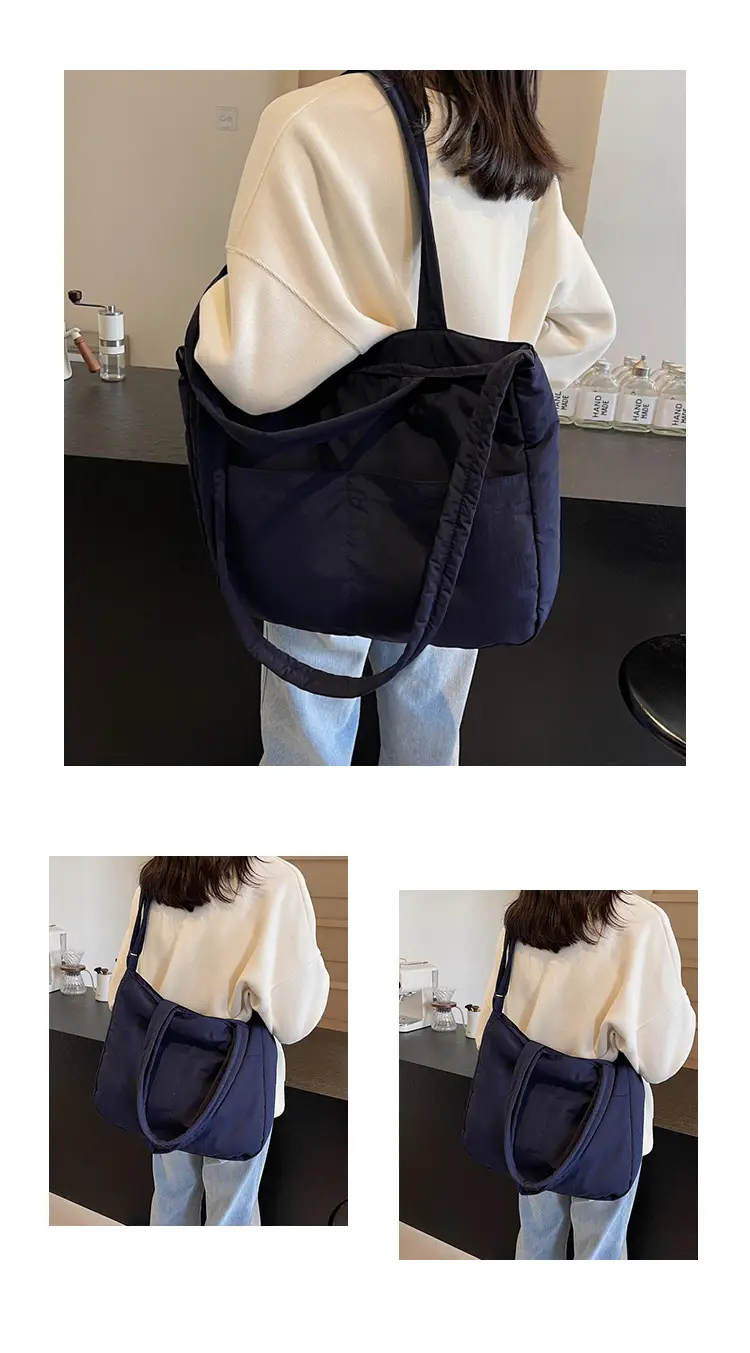Light Pink Crossbody Tote Bag for Women Autumn Winter — feature 18