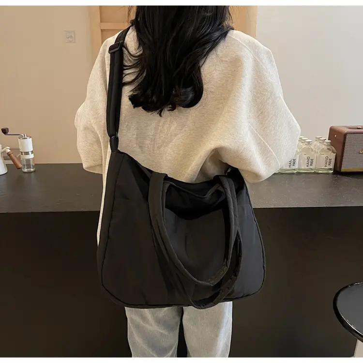Light Pink Crossbody Tote Bag for Women Autumn Winter — feature 20