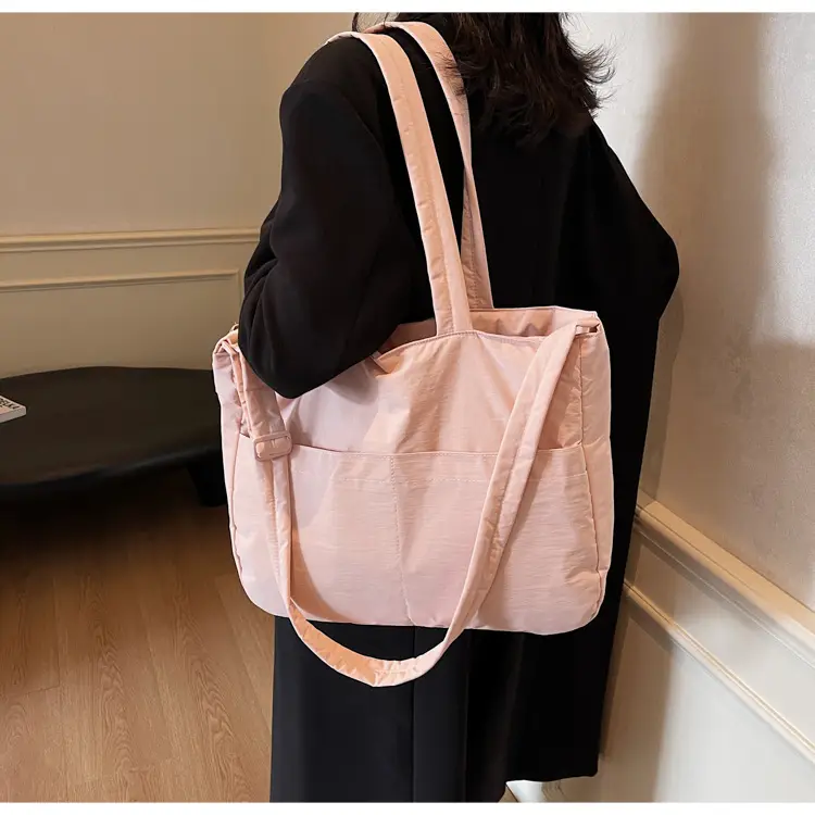 Light Pink Crossbody Tote Bag for Women Autumn Winter — feature 25