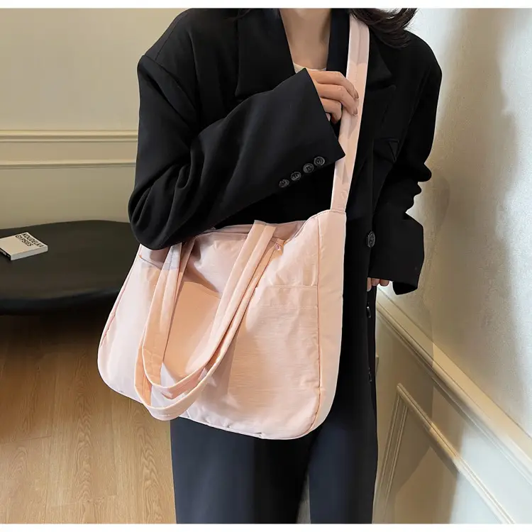 Light Pink Crossbody Tote Bag for Women Autumn Winter — feature 26