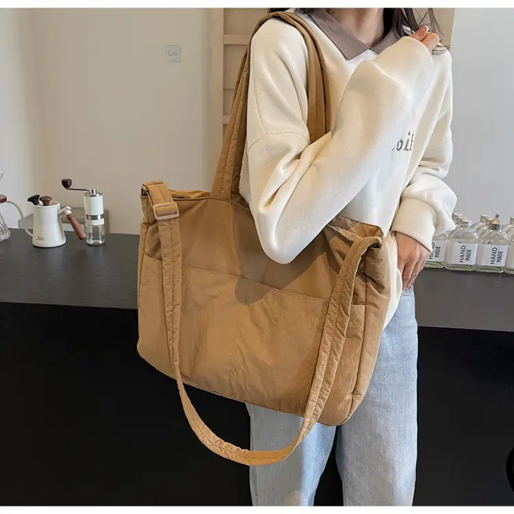 Light Pink Crossbody Tote Bag for Women Autumn Winter — feature 32