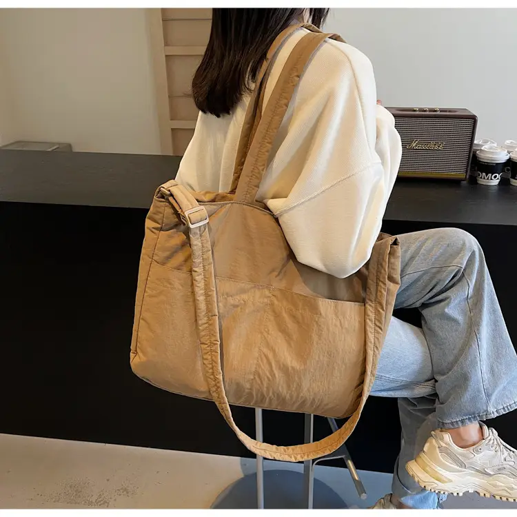 Light Pink Crossbody Tote Bag for Women Autumn Winter — feature 34
