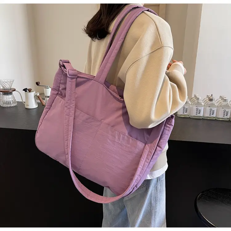 Light Pink Crossbody Tote Bag for Women Autumn Winter — feature 39