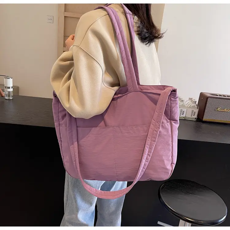 Light Pink Crossbody Tote Bag for Women Autumn Winter — feature 41