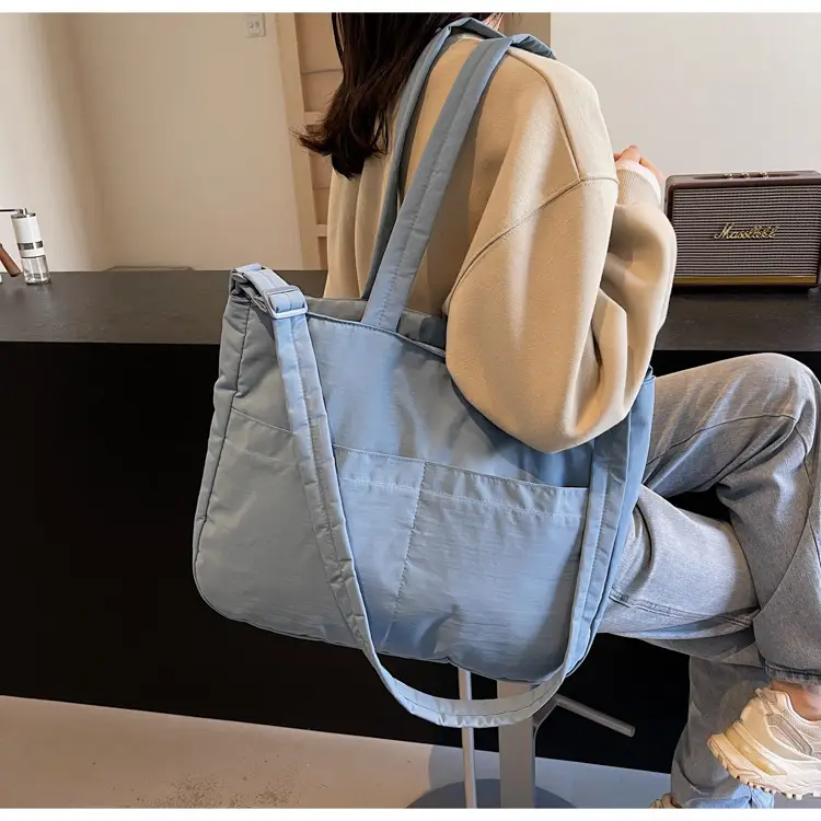 Light Pink Crossbody Tote Bag for Women Autumn Winter — feature 45