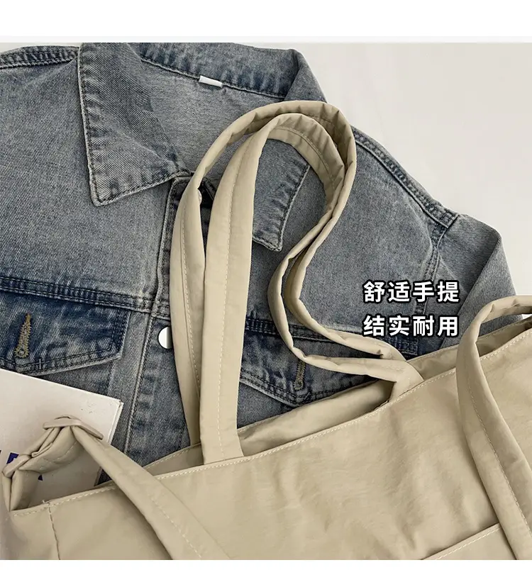 Light Pink Crossbody Tote Bag for Women Autumn Winter — feature 6
